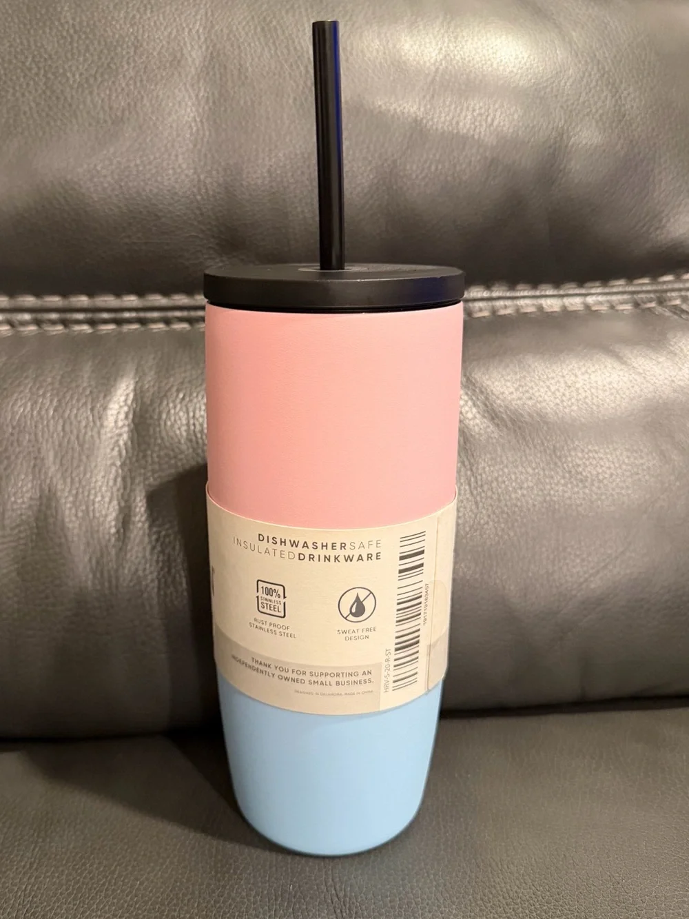 NWT Simple Modern 20 oz. Voyager tumbler with straw! Cute! - Picture 2 of 4